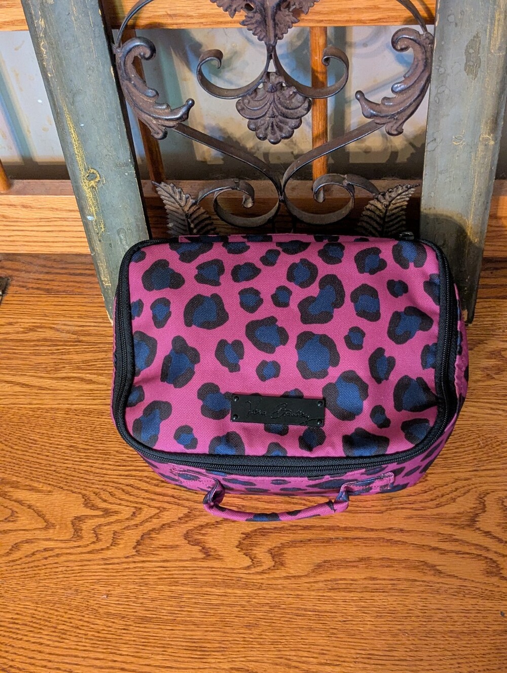 Vera Bradley Leopard Spots Lighten Up Lunch Mate Bag
